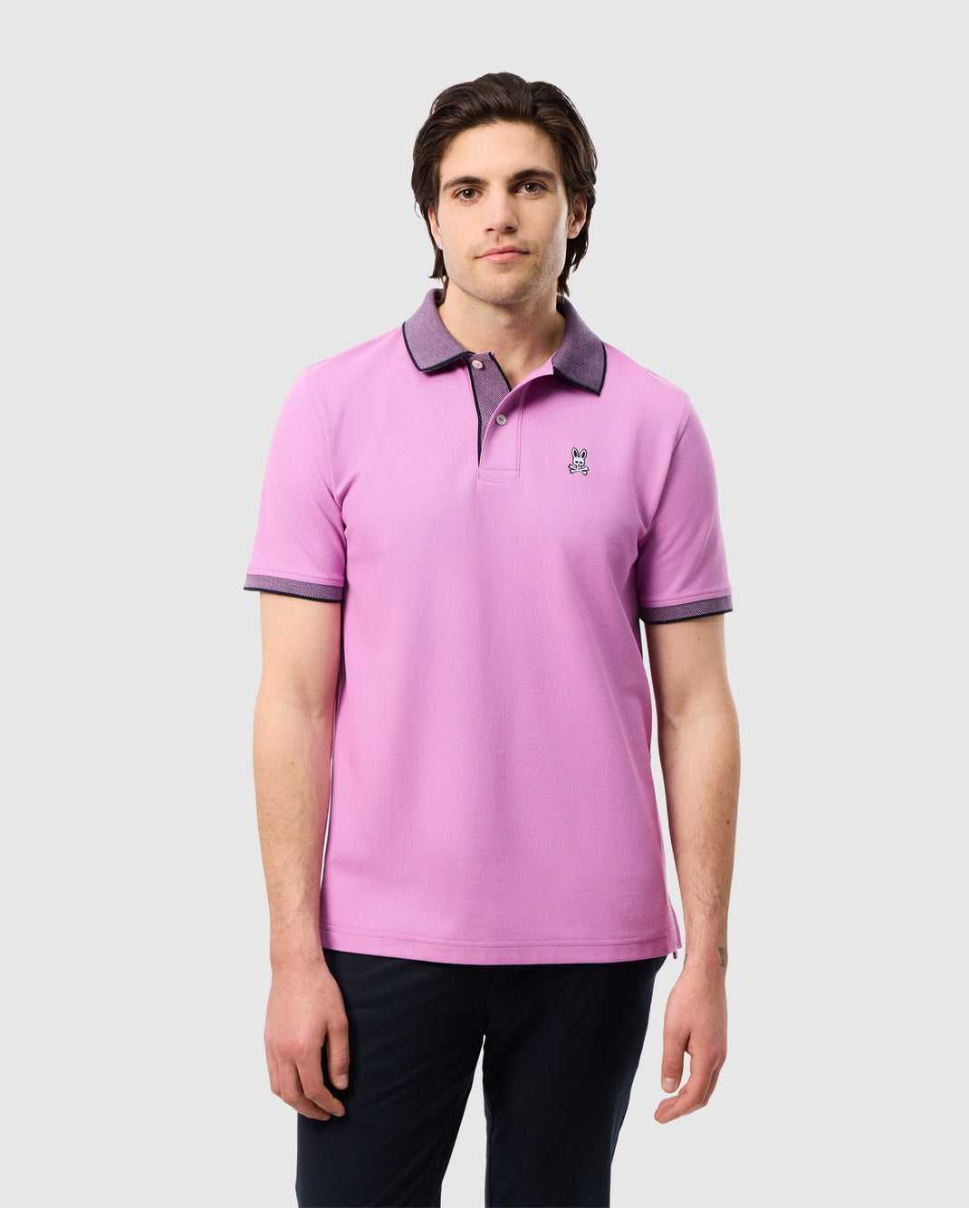 Polos Psycho Bunny Southport Pique Polo Shirt Violette Homme | PWV-44422977